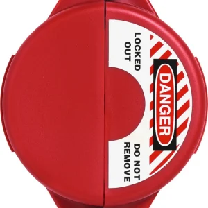 ABUS Rattventillås V303 rund röd