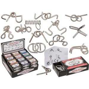 Mini Metallpussel – Hjärnteaser i Fickformat (ca 7 cm)