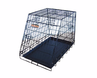 Pluto Premium Hundbur Bil Sned 92x56x65 cm Transportbur Stabil Stål & Plast